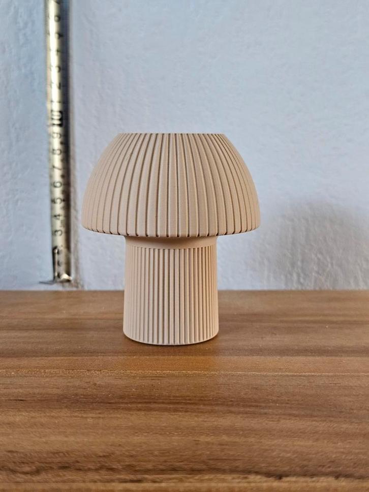 Paddestoel Kaarsenhouder - LED & Waxinelicht, Huis en Inrichting, Woonaccessoires | Kandelaars en Kaarsen, Minder dan 25 cm, Overige materialen