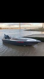 Aluminium visboot eventueel met 50 pk Yamaha, Benzine, Buitenboordmotor, Ophalen of Verzenden, Zo goed als nieuw