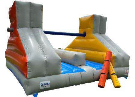 Te koop zgn zakslaan springkussen luchtkussen, Hobby en Vrije tijd, Feestartikelen | Verhuur, Nieuw, Overige, Ophalen