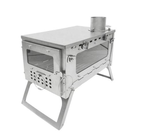 Titinium Tentkachel, stove, tent kachel, NIEUW, opvouwbaar, Caravans en Kamperen, Kampeeraccessoires, Nieuw, Ophalen of Verzenden