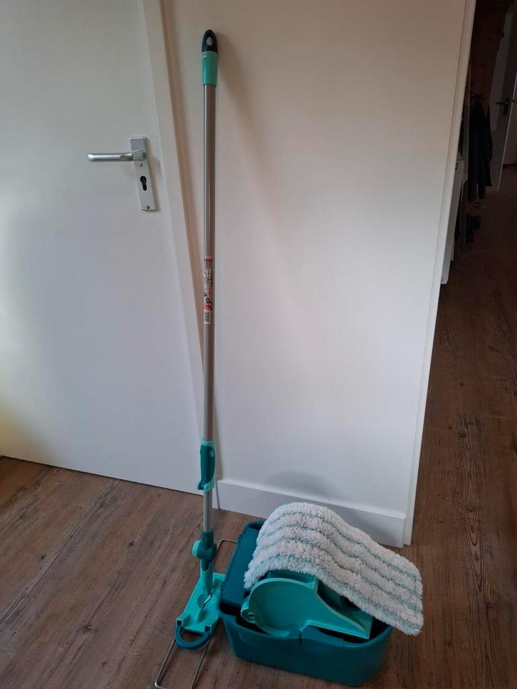 Leifheit Vloerwisser met Dweil en Emmer, Huis en Inrichting, Schoonmaakartikelen, Dweilemmer, -bak, of -wagen, Ophalen