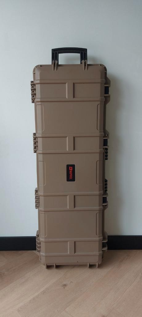 Airsoft/wapenkoffer large Nuprol, Sieraden, Tassen en Uiterlijk, Koffers, Zo goed als nieuw, Hard kunststof, 70 cm of meer, 55 cm of meer