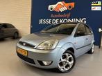 Ford Fiesta 1.4-16V Ghia / 5 deurs / airco / sportvelgen / t, Auto's, Voorwielaandrijving, 4 cilinders, Blauw, Origineel Nederlands