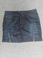 Nieuwe spijkerrok met ritsjes van Fitt Jeans maat 44, Fitt Jeans, Blauw, Maat 42/44 (L), Nieuw