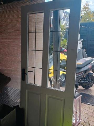 Deur glas in lood 83,5 x 200cm beschikbaar voor biedingen