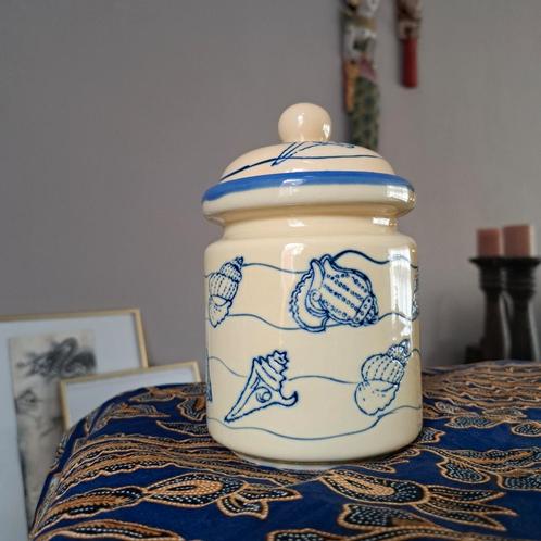 Set Vintage Maritiem keramiek mok, potje, pot, Antiek en Kunst, Antiek | Vazen, Ophalen of Verzenden