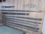 Partij (9x) Aluminium luxaflex jaloezieën jaloezie, Doe-het-zelf en Verbouw, Metalen, Ophalen of Verzenden, Gebruikt, IJzer