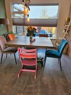 massief vurenhout vierkante tafel - 140x140 cm - 8 personen, Huis en Inrichting, Tafels | Eettafels, Ophalen, Vierkant, Vijf personen of meer