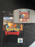 Pokemon Stadium N64 - Compleet met handleiding!, Ophalen of Verzenden, Gebruikt, Zonder controller, Met games