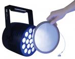 Zomer deal! 6x Showtec Cameleon Spot 18Q6 Tour IP65 + gar..., Ophalen, Nieuw, Licht, Kleur