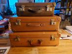 Drie Vintage Reiskoffers - Decoratief!, Antiek en Kunst, Ophalen of Verzenden