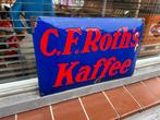 Emaille Reclamebord C.F. Roth's Kaffee, Ophalen of Verzenden