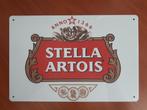 Stella Artois 20x30 cm Reclamebord, Verzamelen, Biermerken, Nieuw, Reclamebord, Plaat of Schild, Stella Artois, Verzenden