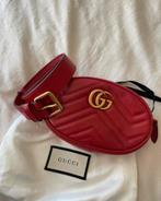 Gucci Marmont Belt Bag Rood, Ophalen of Verzenden, Zo goed als nieuw, Rood, Overige typen