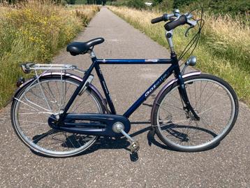 GAZELLE aluminiumH 57cm herenfiets 28” fiets 7V. fietsklaar beschikbaar voor biedingen