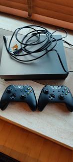 Xbox One X Gold Rush Battlefield V Editie, Met 2 controllers, Ophalen of Verzenden, Zo goed als nieuw, 1 TB