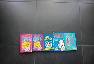 5 boeken voor kinderen van 10 tot 12 beschikbaar voor biedingen