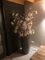 Zijden Magnolia in Antraciet Pot, Huis en Inrichting, Kamerplanten, Volledige schaduw, Overige soorten, Ophalen of Verzenden, In pot