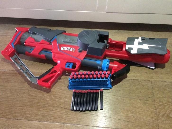 Boom Co (Nerf) speelgoed geweer, Kinderen en Baby's, Speelgoed | Buiten | Actiespeelgoed, Gebruikt, Ophalen of Verzenden