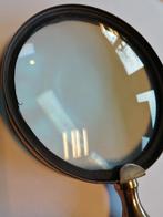 ANTIEKE LOEP VERGROOTGLAS MESSING /KOPER 22X10 CM, Ophalen of Verzenden