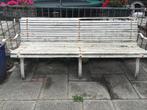 Oude tuin bank en stoel plus div, Ophalen, Gebruikt, Metaal