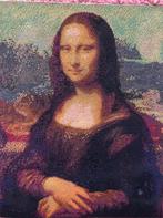 Mona Lisa diamant painting maat 40x50, Ophalen of Verzenden, Zo goed als nieuw