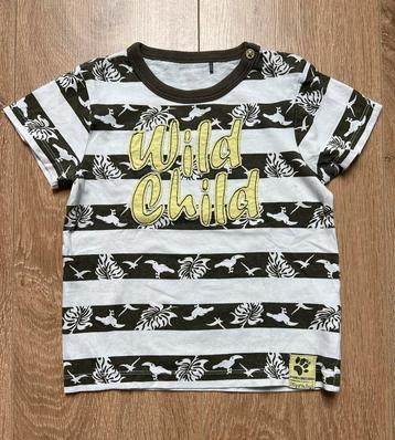 Prenatal t-shirt ‘Wild Child’ maat 86 beschikbaar voor biedingen