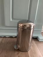 Brabantia pedaalemmer, Huis en Inrichting, Woonaccessoires | Prullenbakken, Ophalen, Gebruikt, Met pedaal, Metaal