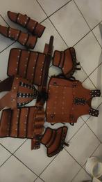 lederen handgemaakte harnas, Hobby en Vrije tijd, Kostuums, Theaterbenodigdheden en LARP, Ophalen, Zo goed als nieuw, Overige typen