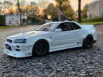 NISSAN SKYLINE GT-R BY KRC PEARL WHITE QX1 -1:18 Ottomobile, OttOMobile, Auto, Nieuw, Ophalen of Verzenden