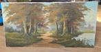 Olieverf schilderij - Smits - Landschap, Antiek en Kunst, Ophalen
