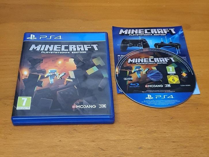 OPRUIMEN | PS4 | Minecraft, Spelcomputers en Games, Games | Sony PlayStation 4, Gebruikt, Avontuur en Actie, 3 spelers of meer