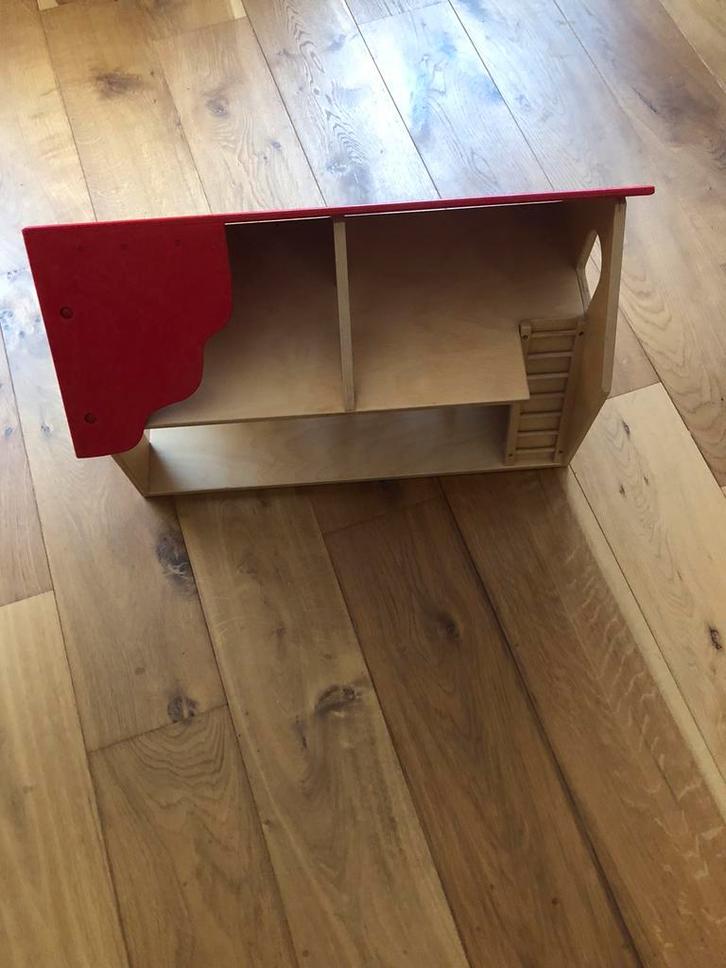 Houten kinderboerderij van Dijk Toys, Kinderen en Baby's, Speelgoed | Poppenhuizen, Poppenhuis, Ophalen of Verzenden