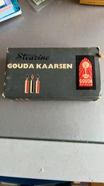 Oude Gouda kaarsen zes stuks, Huis en Inrichting, Woonaccessoires | Kandelaars en Kaarsen, Overige materialen, Ophalen of Verzenden