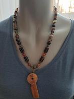 161 Ketting met antique Chinese  Jade coin/wealth amulet, Antiek en Kunst, Ophalen of Verzenden