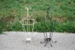 Brocante Paraplubak 2x, Gebruikt, Ophalen of Verzenden, Nvt, Metaal