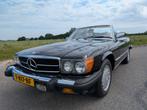 Mercedes-Benz SL560 bj1986 Zwart, Auto's, Oldtimers, Cabriolet, Zwart, 231 pk, Bedrijf
