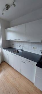 Keuken zonder apparatuur blad 212x60 cm, Ophalen, Gebruikt, Wit, Enkelwandige keuken