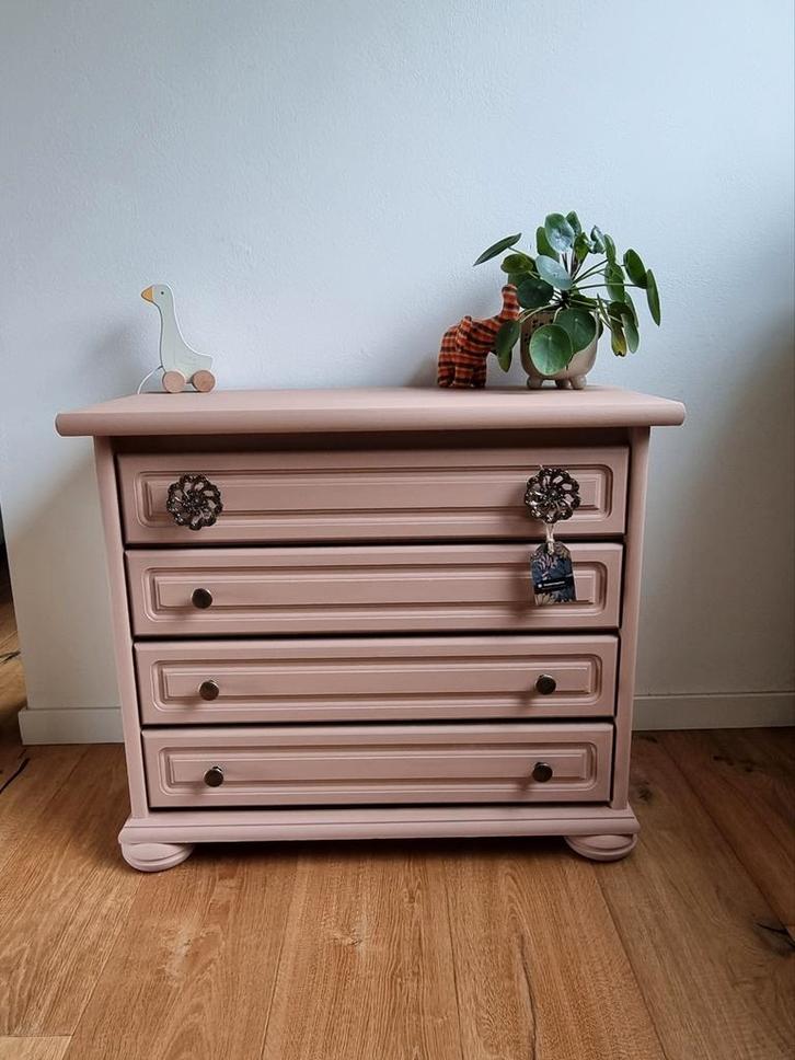 Leuke eiken ladekast, Huis en Inrichting, Kasten | Ladekasten, Zo goed als nieuw, Minder dan 100 cm, 50 tot 100 cm, 25 tot 50 cm