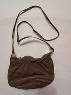 Bruin Lederen Schoudertasje, Ophalen of Verzenden, Zo goed als nieuw
