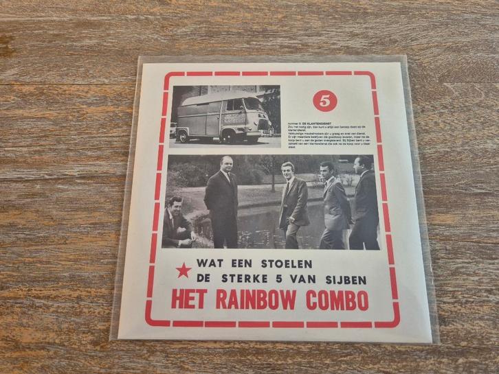 Wat een stoelen/ de sterke 5 van sijben - Rainbow combo, Cd's en Dvd's, Vinyl | Nederlandstalig, Nieuw in verpakking, Levenslied of Smartlap