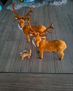 Nieuw Intratuin hert pluche Bruin & Wit, Diversen, Kerst, Ophalen of Verzenden, Nieuw