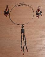 Ketting & oorbellen, Ophalen of Verzenden, Gebruikt, Overige materialen