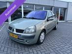 ✅ Renault Clio 1.4 16V Expr 5DR AUTOMAAT 2003, 1005 kg, Stof, 4 cilinders, Grijs