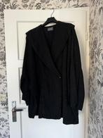 Oska linnen jas, zware kwaliteit, Zwart, Maat 46/48 (XL) of groter, Ophalen of Verzenden, Zo goed als nieuw