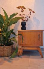 Vintage midcentury nachtkastje side table bijzet kastje, Minder dan 45 cm, Ophalen of Verzenden, Zo goed als nieuw, Minder dan 55 cm
