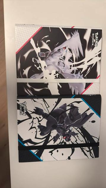 Pokemon Black Bolt en White Flare verzamelmappen beschikbaar voor biedingen