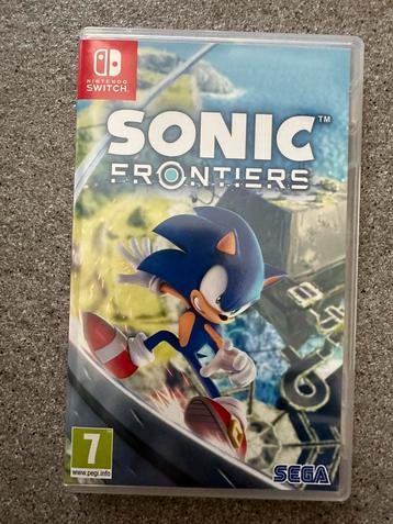 Sonic Frontiers voor de Nintendo Switch.  beschikbaar voor biedingen