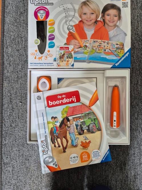 Tip toi starterset op de boerderij, Kinderen en Baby's, Speelgoed | Educatief en Creatief, Zo goed als nieuw, Ontdekken, Ophalen