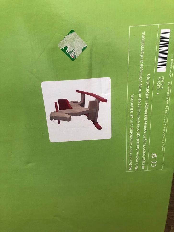 HEMA Houten  Hobbelpaard Nieuw in Doos, Kinderen en Baby's, Speelgoed | Houten speelgoed, Nieuw, Rij- of Hobbelspeelgoed, Ophalen